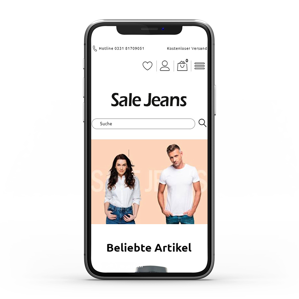 Beispiel 1 für gutes Webdesign